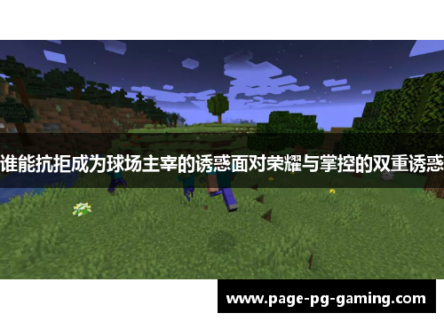 谁能抗拒成为球场主宰的诱惑面对荣耀与掌控的双重诱惑