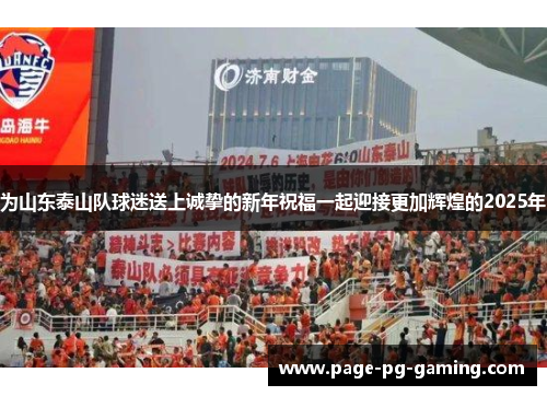 为山东泰山队球迷送上诚挚的新年祝福一起迎接更加辉煌的2025年